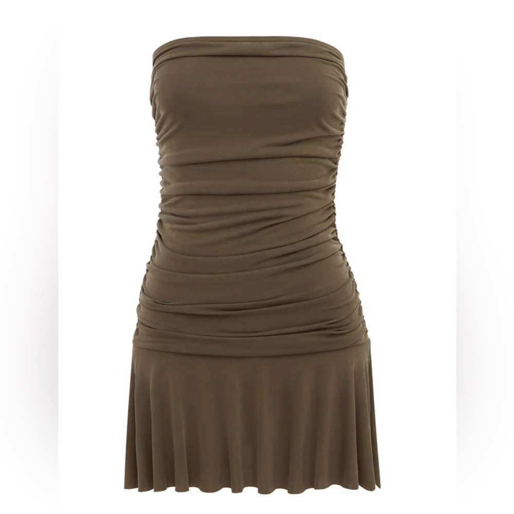 Brand New With Tags With Jéan Rayna Dress in Brown